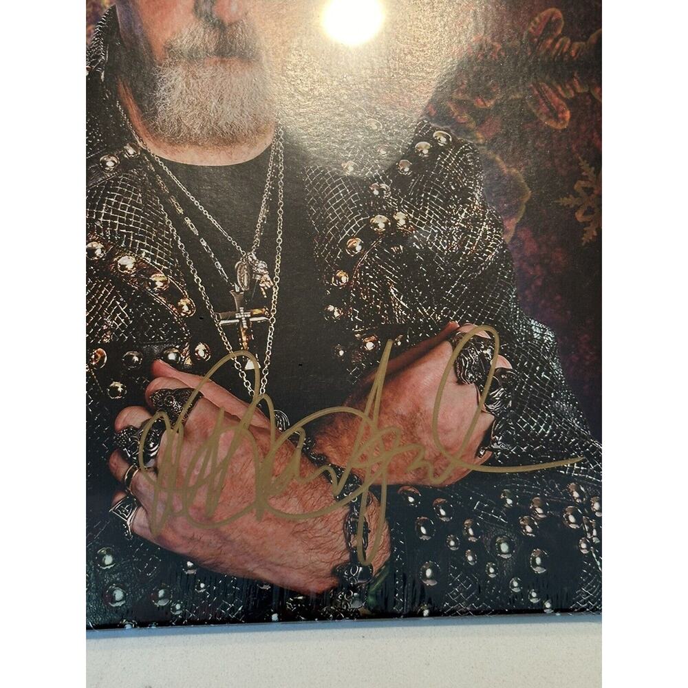 Rob Halford Signed/Autographed Celestial Vinyl LP Record Judas Priest #3 - Picture 5 of 10
